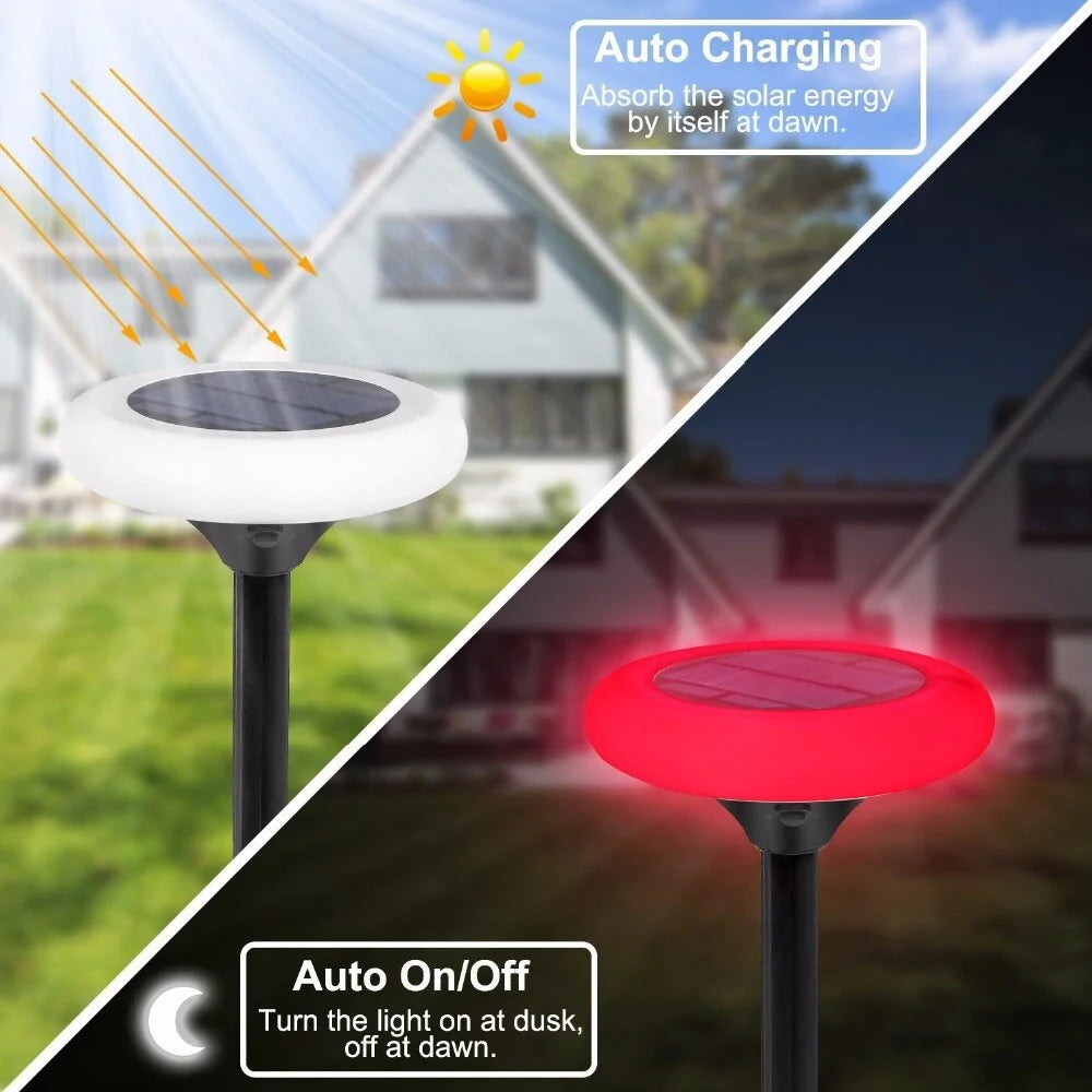 Color Changing Solar Ground Lights