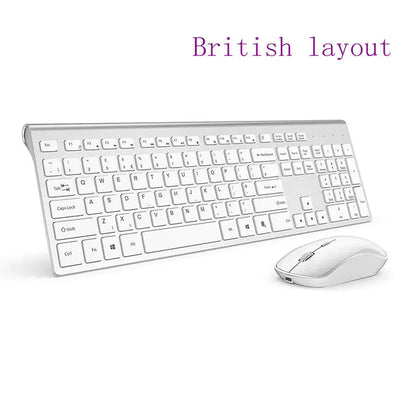 Rechargeable Wireless Keyboard And Mouse