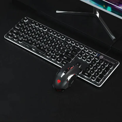 USB Wired Luminous Gaming Keyboard – Ideal for Home & Office Use