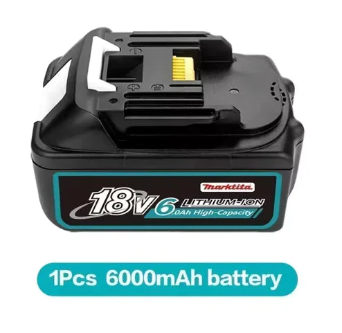 Original Li-Ion Battery – 18V, Available in 6.0Ah, 8.0Ah, 12.0Ah