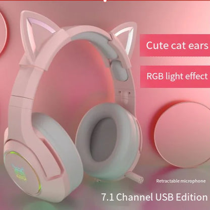 X15 Pro Cat Ear Gaming Headset