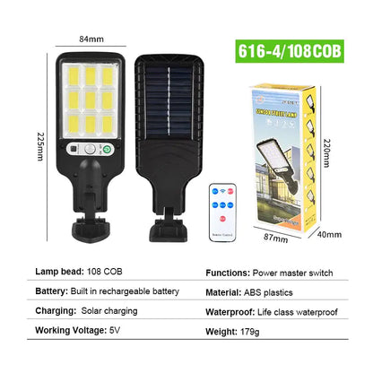 Solar-Powered Street Lighting Solution