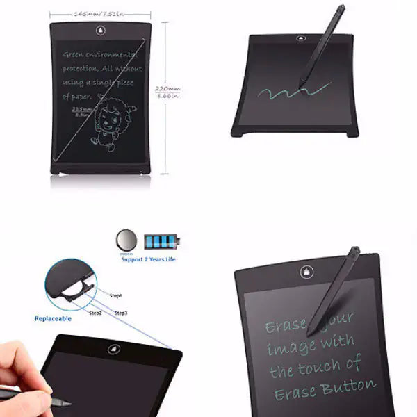 Jot On The Spot LCD Powered Scribble Memo Pad