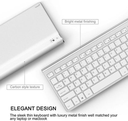 Rechargeable Wireless Keyboard And Mouse