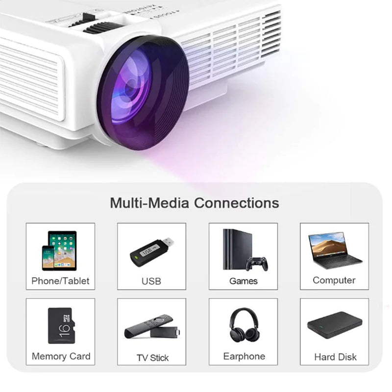 1080p Hd Portable Projector