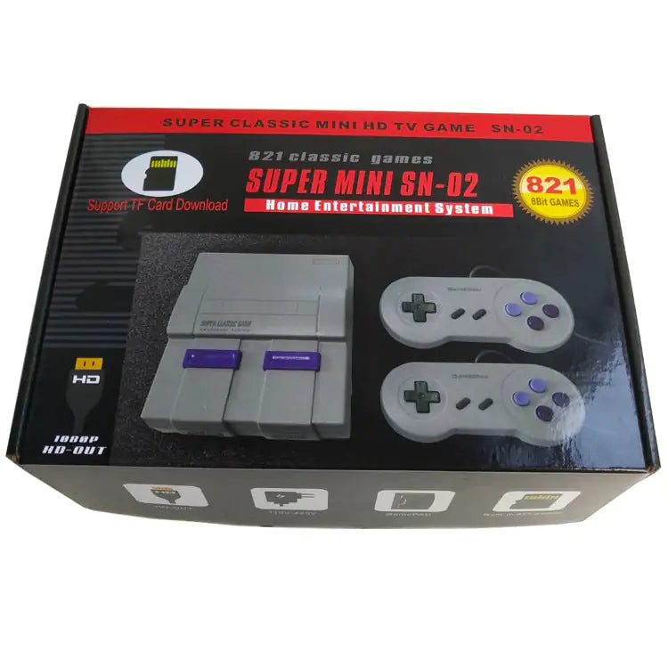 Retro Inspired Game Console With HDMI + 821 Games Loaded