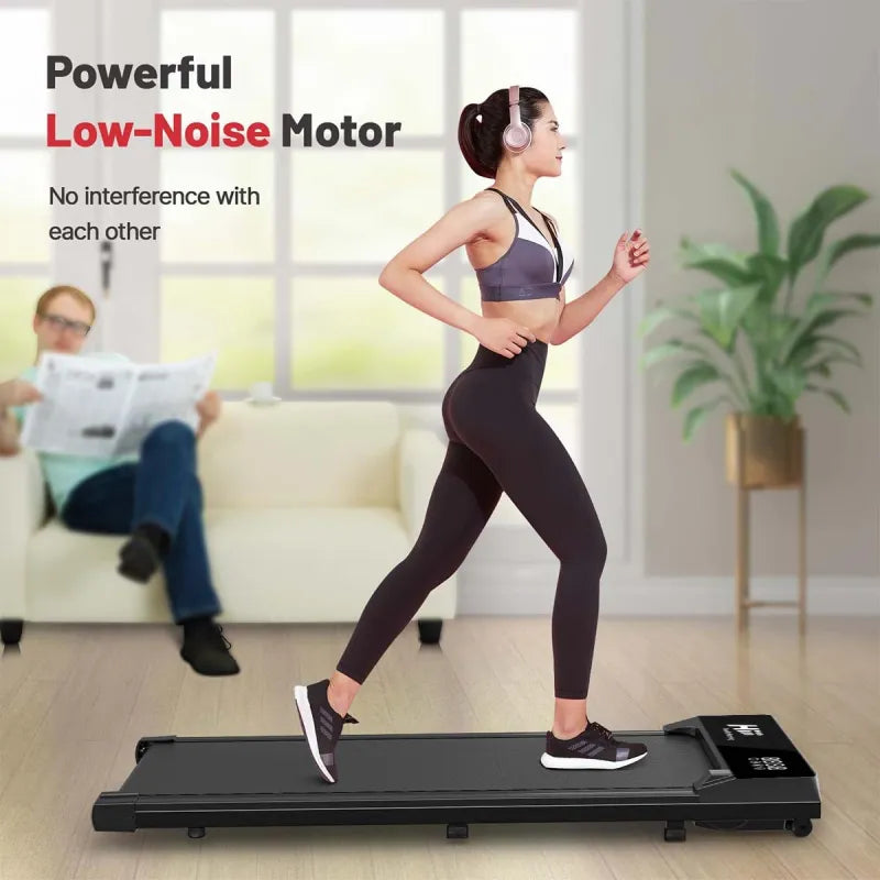 Portable Treadmill with LED Display and Remote