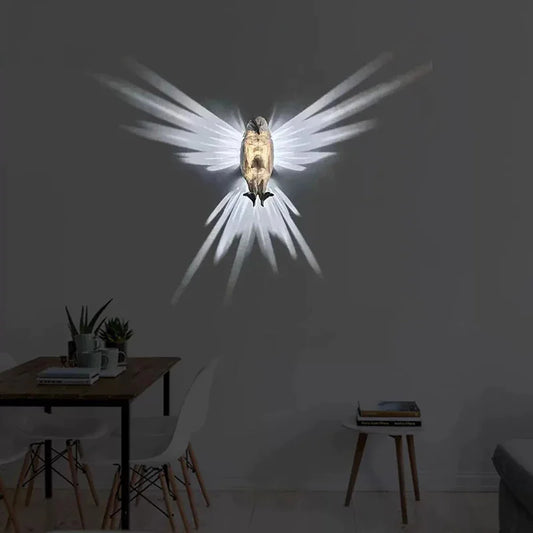 Eagle Shaped Wall Lamp