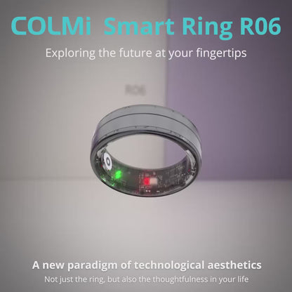 Smart Ring R06 Couple Heart Rate Blood Oxygen Blood Pressure Sleep Monitoring