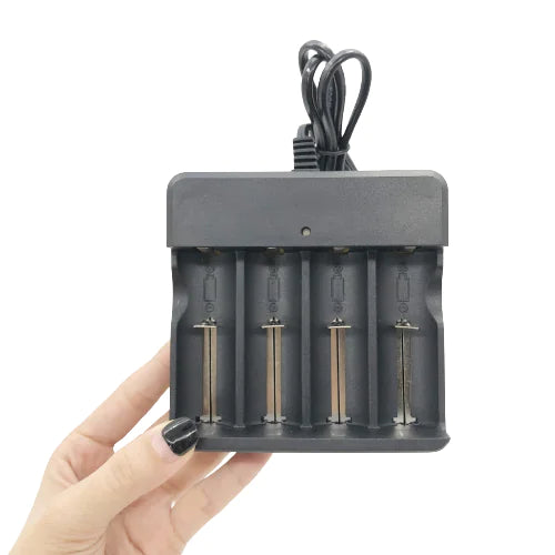 Li-ion Lithium Smart Charger 3.7V 2 4 6 Slot For 16340/14500/26650 RCR123 USA A+