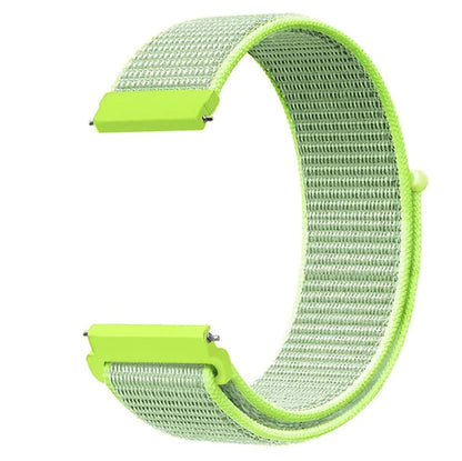 20mm 22mm Woven Nylon Sport Loop Watch Band Strap Quick Release Spring Pins USA