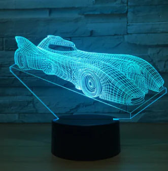 Race Car 3D Night Light